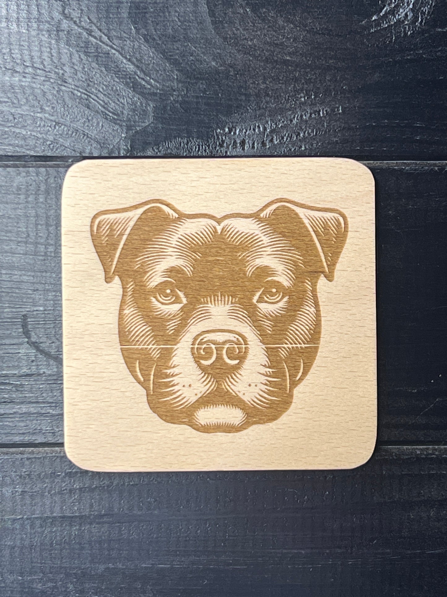 Podtácek Staffordshire bull terrier