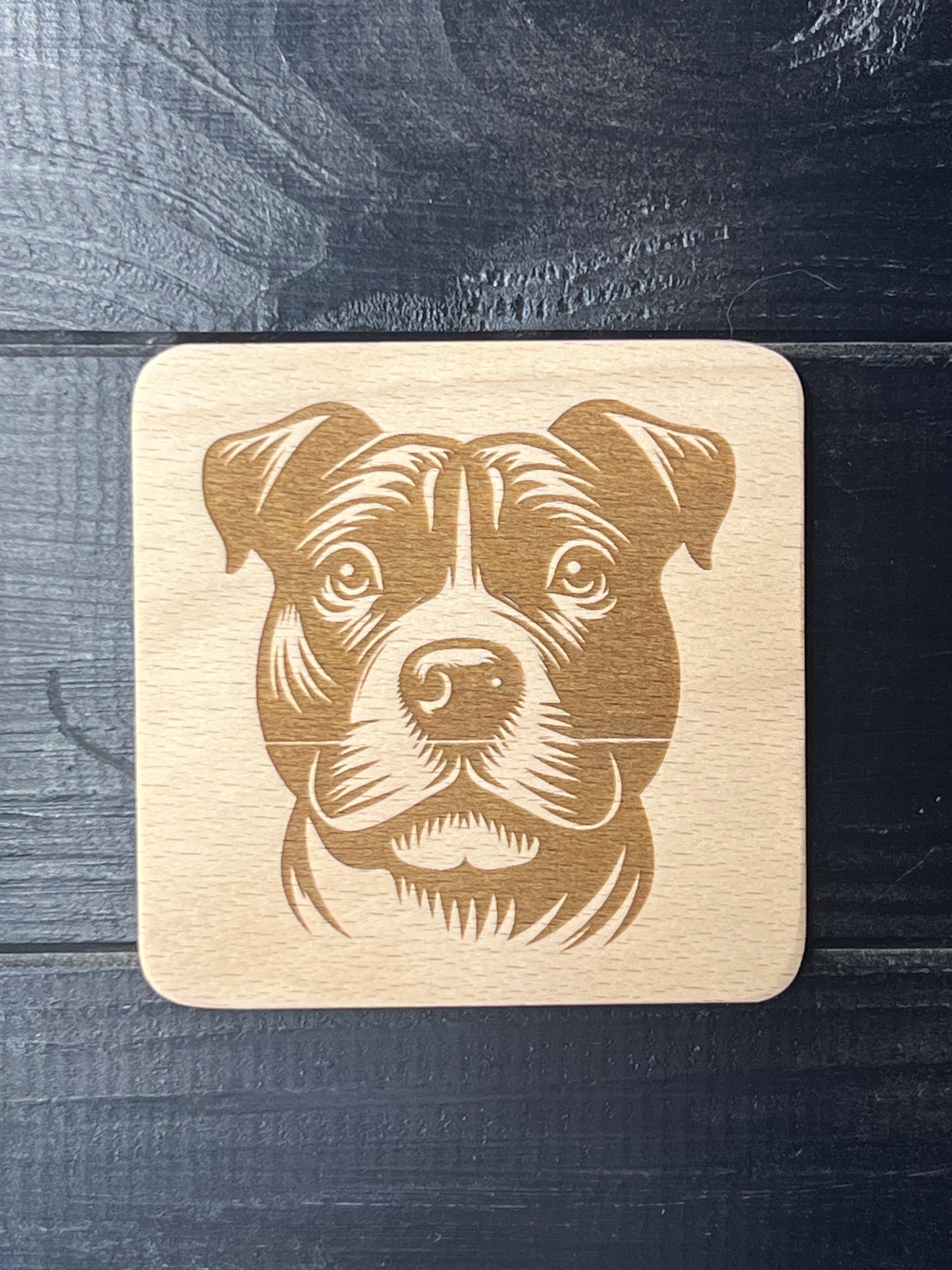 Podtácek Staffordshire bull terrier