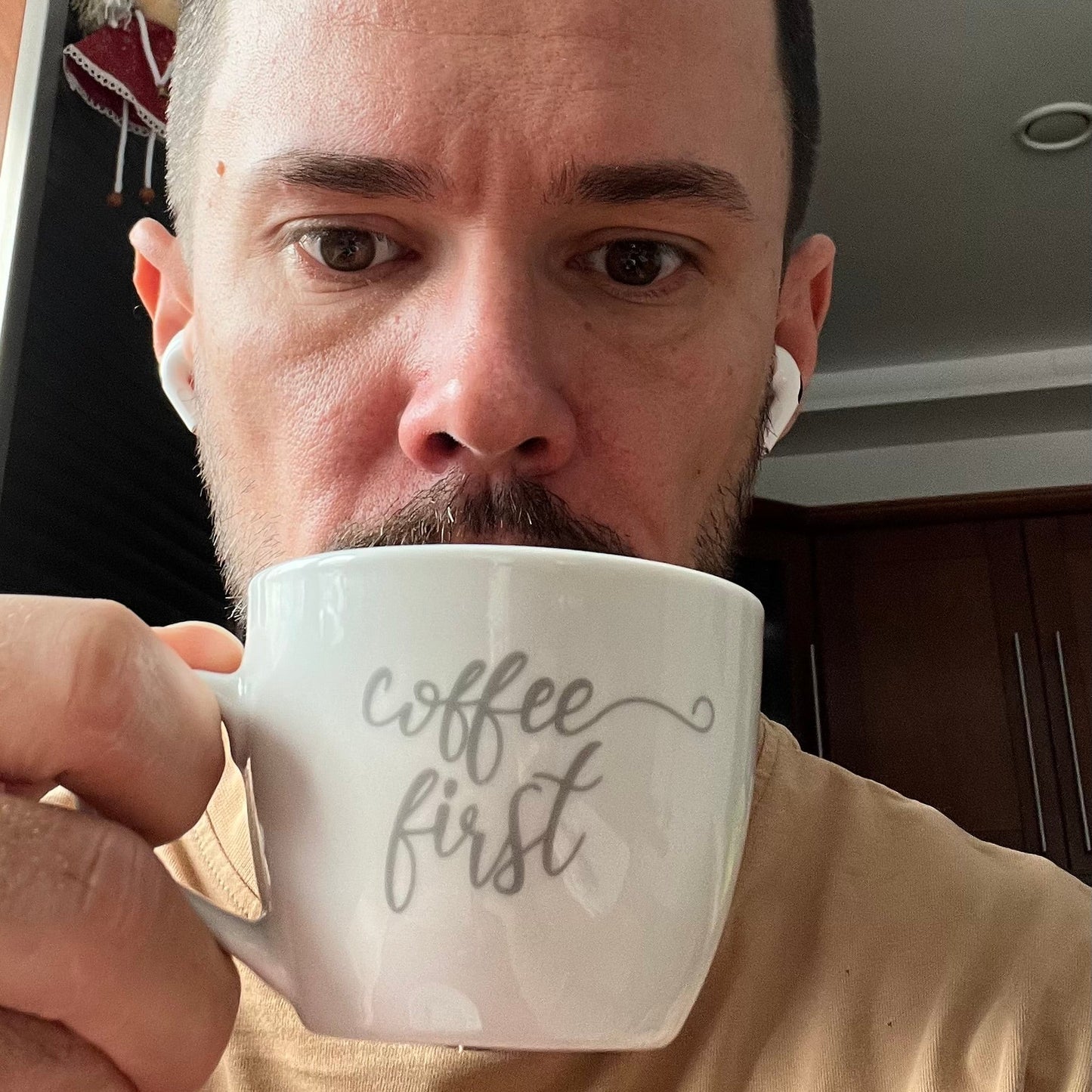 Hrneček "coffee first"