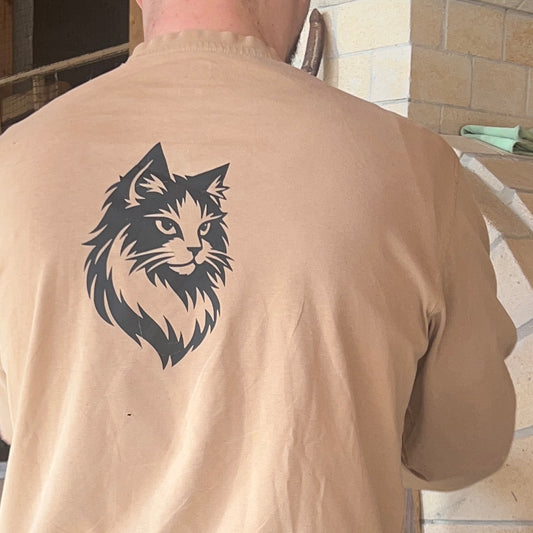 Designová nažehlovačka Kočičí Rebel Ragdoll kočka