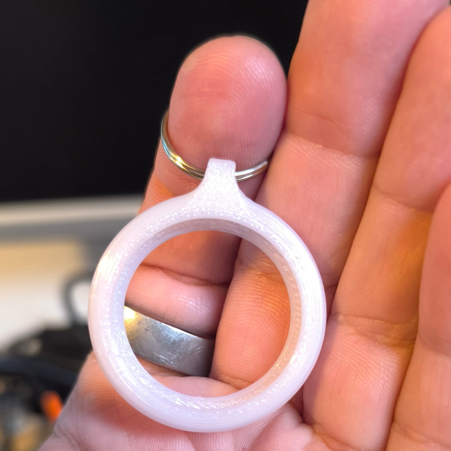 Přívěsek na klíče pro Apple AirTag - 3D tisk