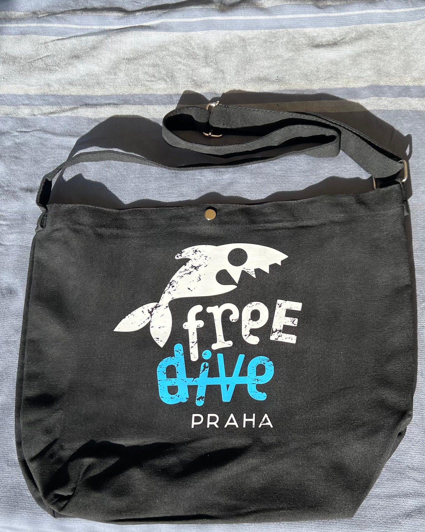Bavlněná taška Freedive Praha