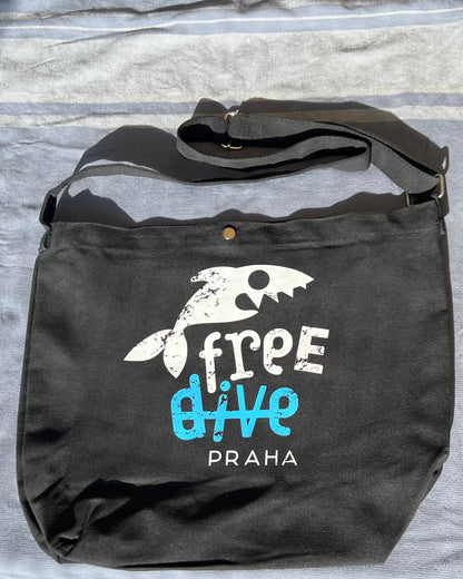 Bavlněná taška Freedive Praha