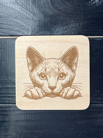 Podtácek Ruská modrá kočka