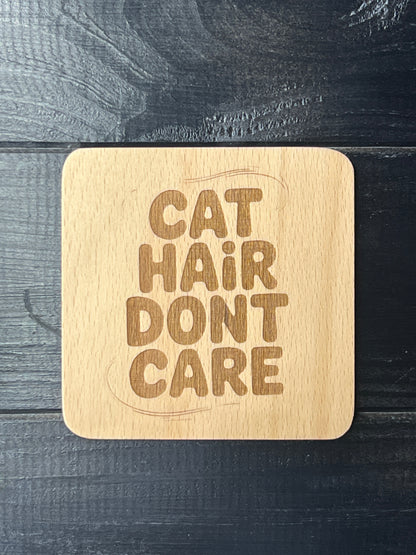 Podtácek  Cat hair dont care