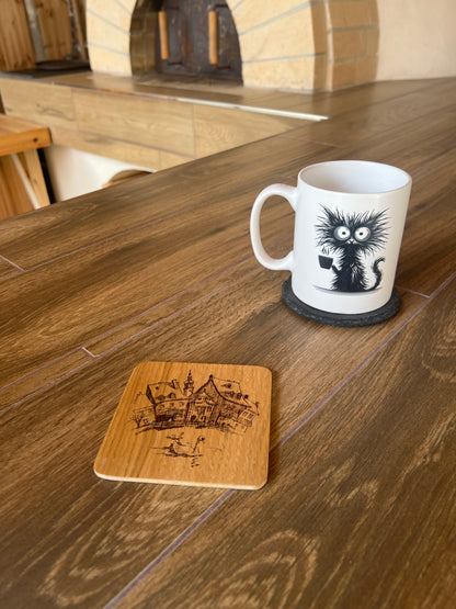 Dřevěný podtácek: Staroměstská romance
