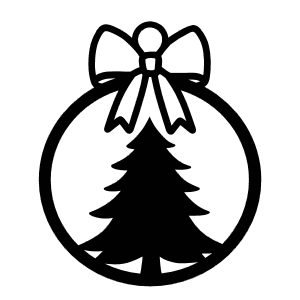 Vyřezávaná vánoční ozdoba (různé motivy)