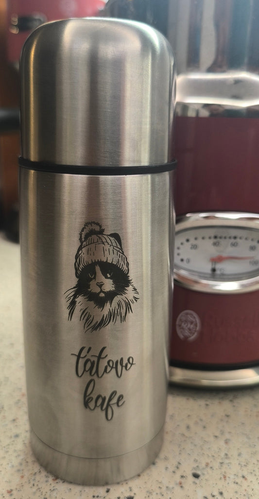 Gravírovaná termoska 350ml s vlastním motivem