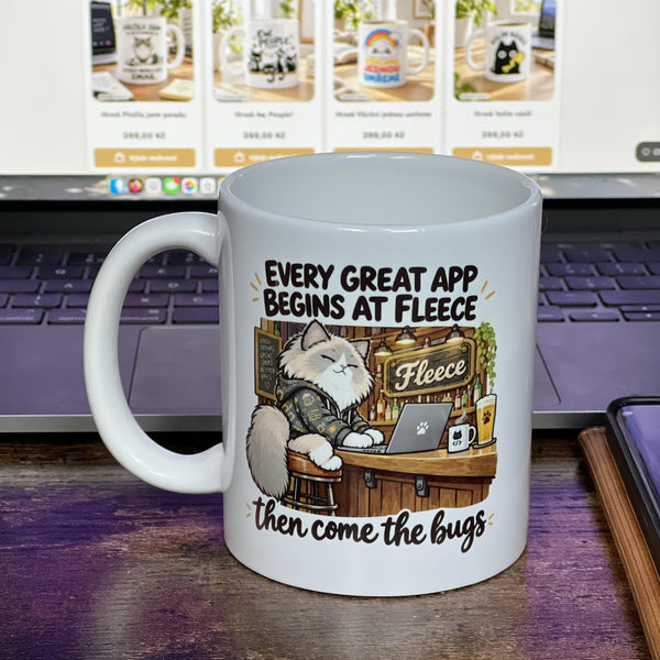 Keramický hrnek s motivem na přání