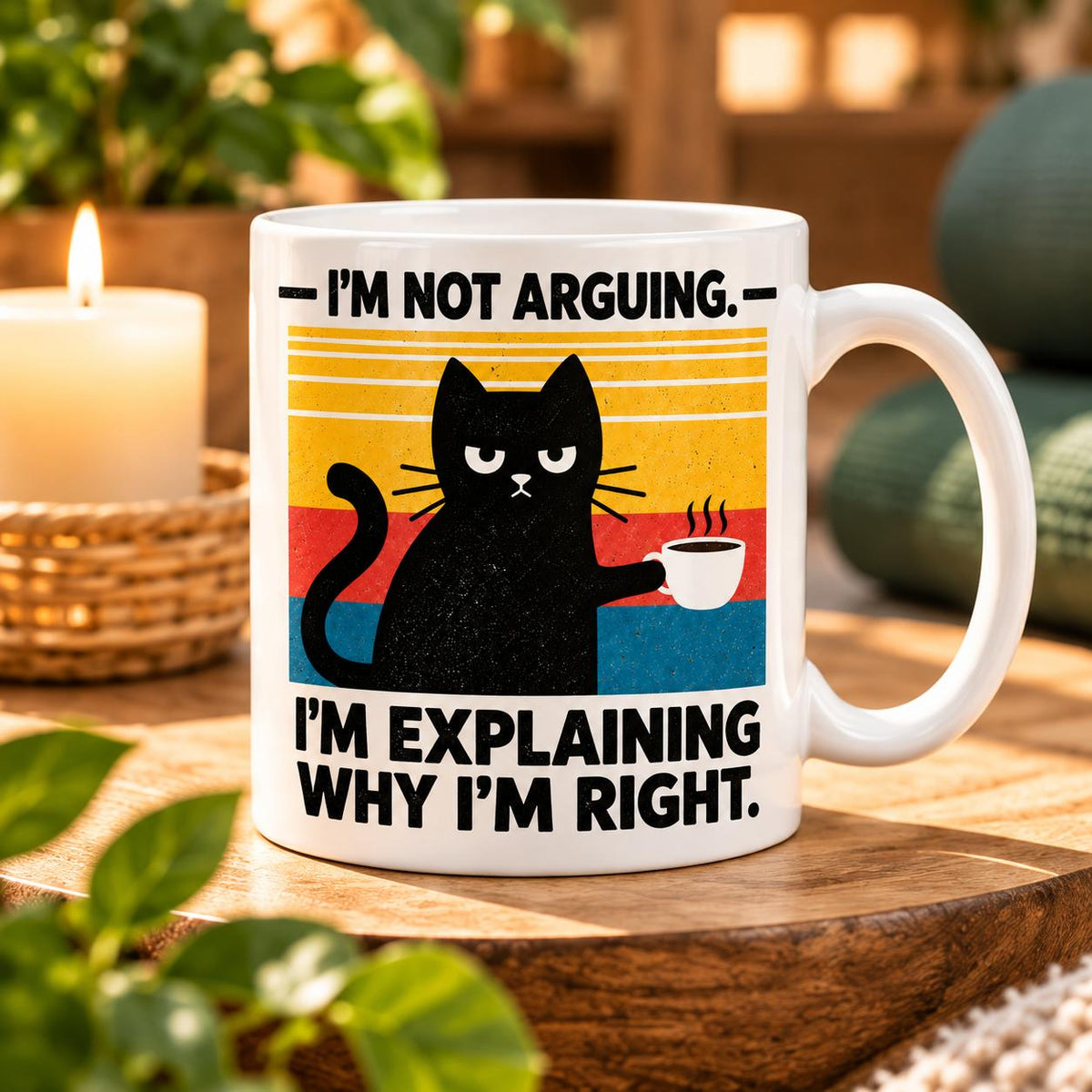 Mug Iam not arguing