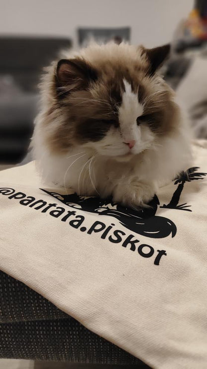 Bavlněná taška se zipem